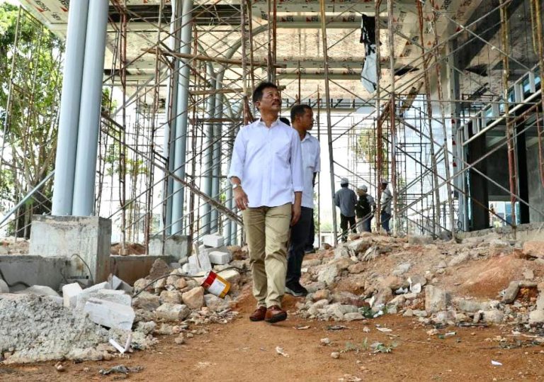 Kepala BP Batam Tinjau Progres Pembangunan Gedung VVIP Bandara Internasional Hang Nadim