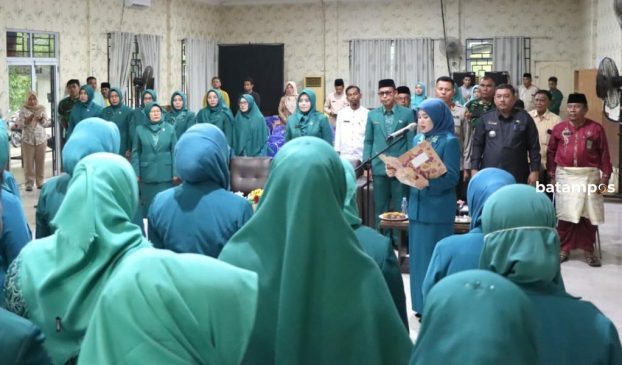 Pengurus TP PKK Toapaya Dikukuhkan, Hafizha: Kader PKK Harus Tahan Banting