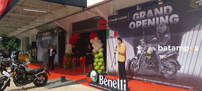 PT. AJM Launching Showroom Benelli Indonesia di Batam