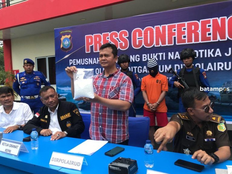 Sekilo Sabu dari Karimun Untuk Diedarkan di Batam