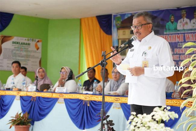 Jefridin Ingin Siswa Baru Tetap Nyaman Belajar di Kelas