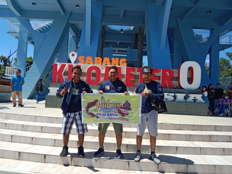 Tim Journey Jurnalist Batam Injakkan Kaki di Sabang