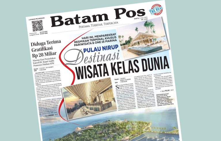 Hari Ini Diresmikan, Pulau Nirup Destinasi Wisata Kelas Dunia
