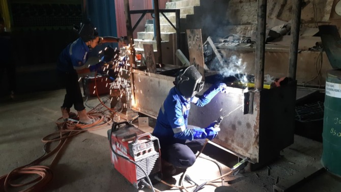 Krisis Tukang Las di Galangan Kapal masih Terjadi, Jumlah Ideal 40 Welder, yang Terisi baru 20 orang Per Perusahaan