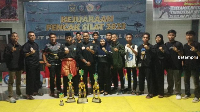 PSHT Bintan A Gondol 37 Medali Kejuaraan Pencak Silat di Lanudal Tanjungpinang