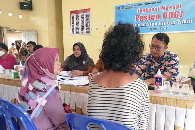 Belasan ODGJ di Kijang Dievakuasi Massal ke RSJKO EHD Tanjunguban