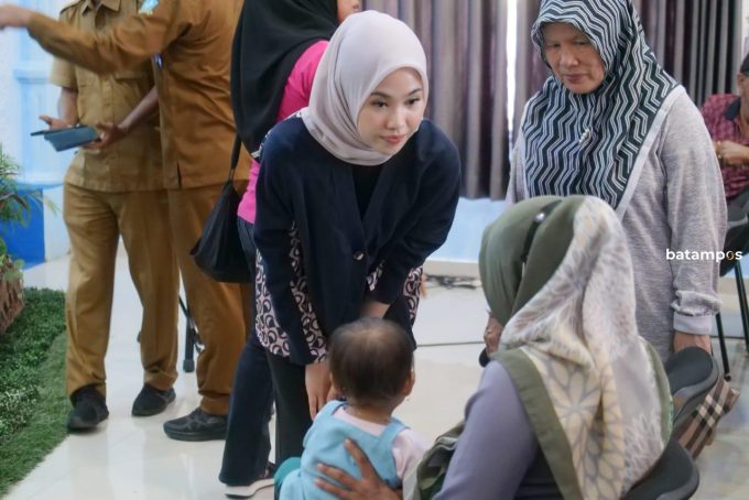 Fokus Turunkan Angka Stunting, Hafizha Turun ke Desa Kelurahan di Bintan