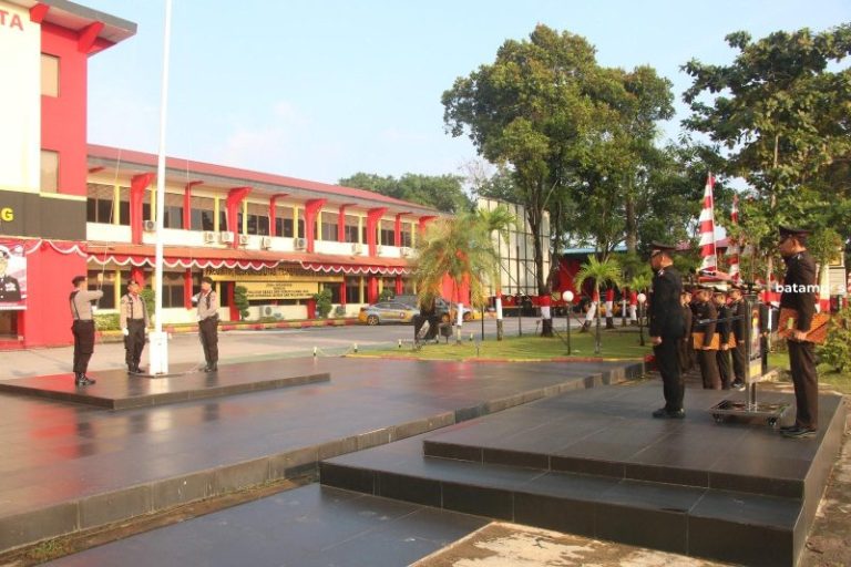 Upacara HUT Kemerdekaan, Personil Polresta Barelang Diminta Tidak Merusak Kepercayaan Masyarakat