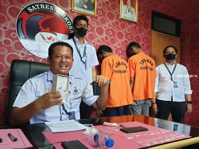 Edarkan Sabu di Bintan, Dua Pemuda Diamankan