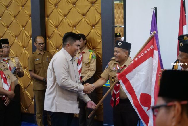 Kontingen Pramuka Bintan Dilepas Menuju ke Raimuna Nasional