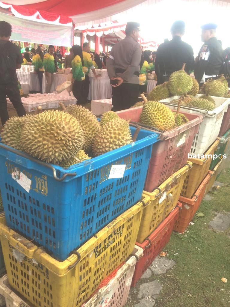 3.740 Kilogram Durian dalam Pesta Durian GTRA Summit 2023