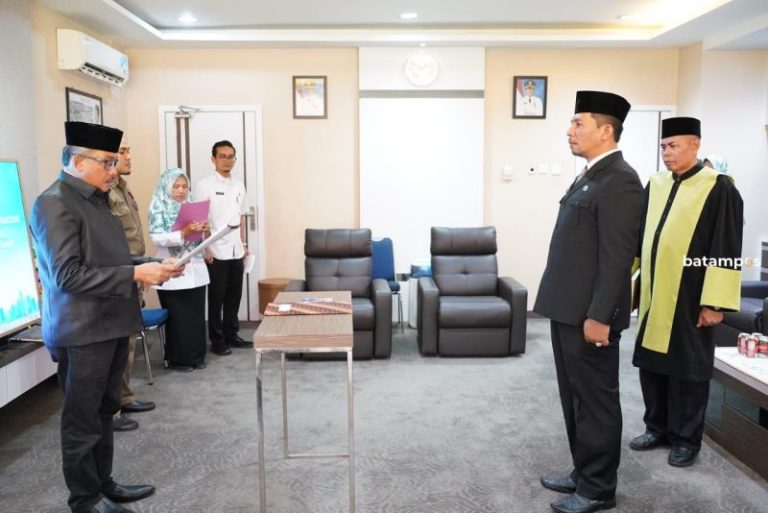 Leo Putra Jabat Kadinsos Batam, Ini Permintaan Sekda