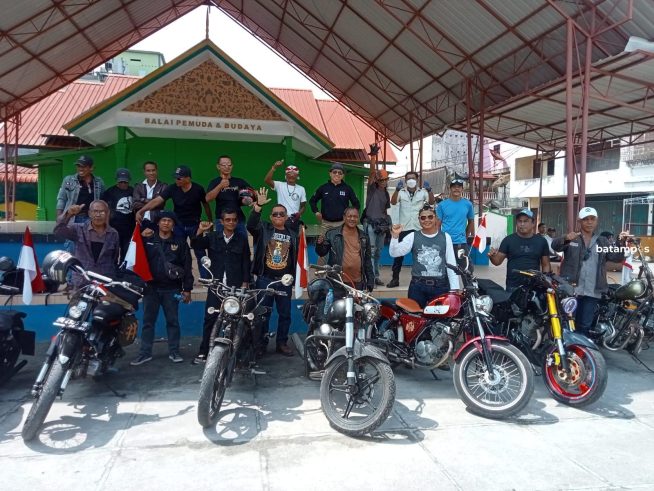 Semarakan HUT RI, Motor Modifikasi Club  Gelar Touring