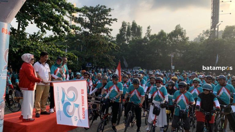 600 Orang Ikut Fun Bike RSAB Batam, Dimeriahkan Banyak Kegiatan & Lucky Draw