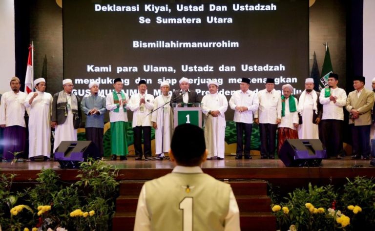 Ijtimak Ulama Sumut Deklarasi Dukung Muhaimin