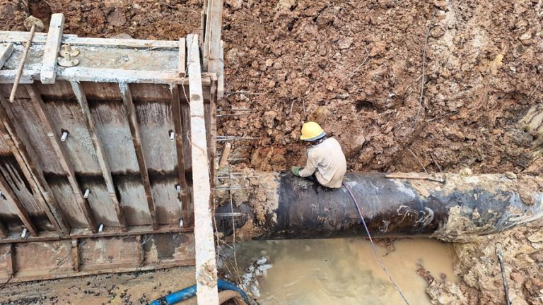 Kebocoran Pipa Bertambah di 2 Lokasi, BU SPAM Batam Belum Bisa Pastikan Kapan Perbaikan Selesai