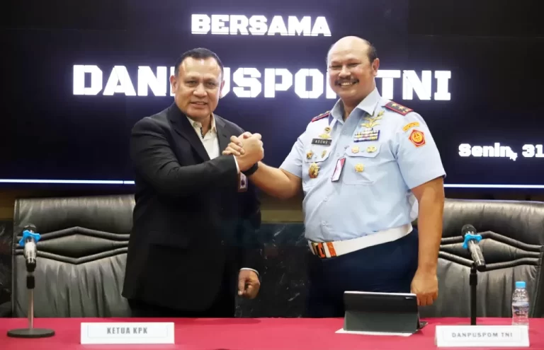 KPK Tegaskan Proses Dugaan Suap Kabasarnas Diselesaikan Secara Joint Investigation