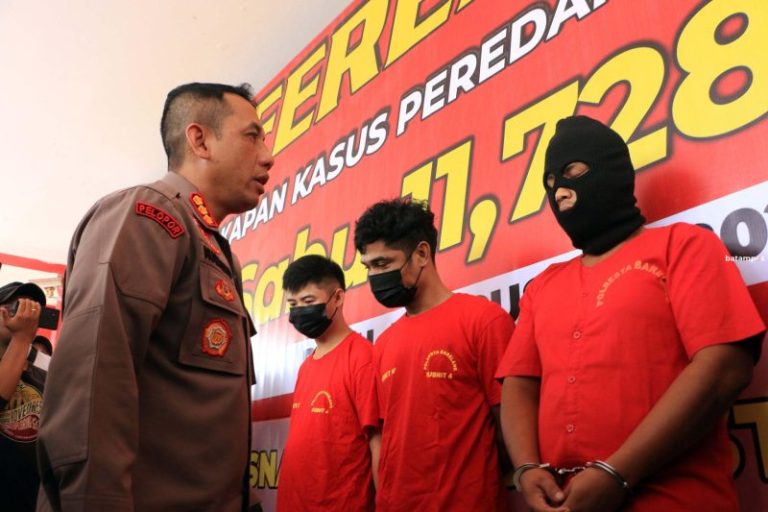 Amankan 11,7 Kg Sabu, Kapolresta Barelang: Bukti Kepri Masih Rawan Peredaran Narkotika