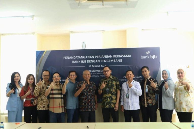 Bank bjb Tanda Tangani Kerja Sama dengan 15 Developer