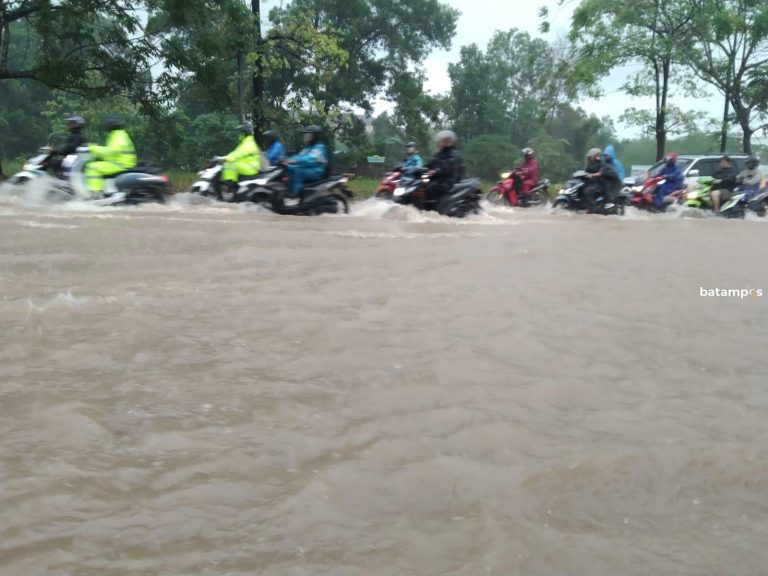 20 Titik Banjir di Batam di Kala Hujan Datang