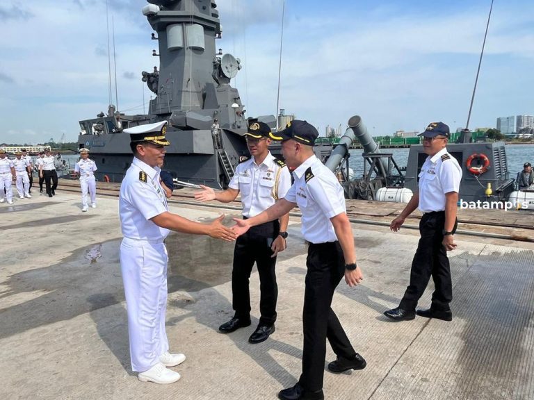 Kapal Perang Singapura di Batam, Dalam Rangka XEI-23