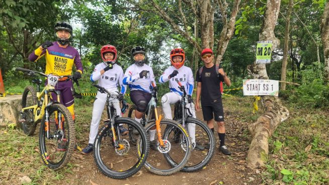 Atlit ISSI Kepri Lolos PON, Dapat Emas Nomor UNDURO dan DWONHILL Kejurnas Balap Sepeda 2023 di Kota Lubuklinggau 