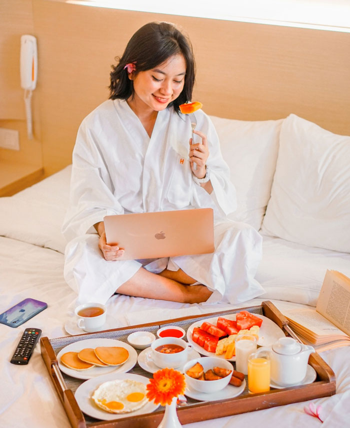 Lezatnya Sarapan Saat Staycation Tipis-Tipis di Harris Resort Waterfront Batam