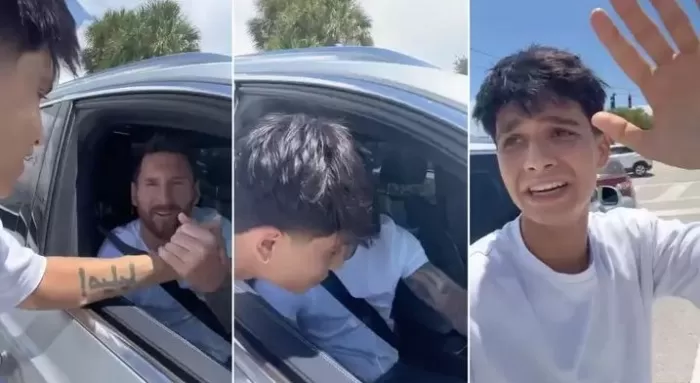 Lionel Messi Bersedia Cium Fans Pria di Miami