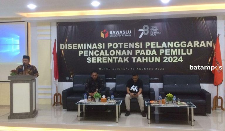 Bawaslu Lakukan Diseminasi Potensi Pelanggaran Pencalonan Pemilu