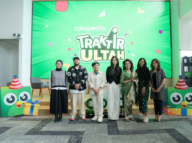 Tokopedia Traktir Ultah ke-14, Diskon Biaya Jasa Aplikasi dan Bebaskan Tumpuk Promo