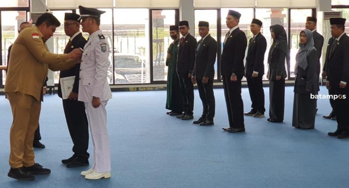 37 Pejabat Administrator, Pejabat Pengawas dan Penugasan Tambahan di Pemkab Bintan Dilantik