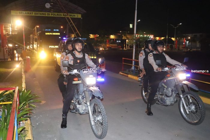 Tim Patroli Polres Karimun Amankan Tiga Pasangan Bukan Suami Isteri