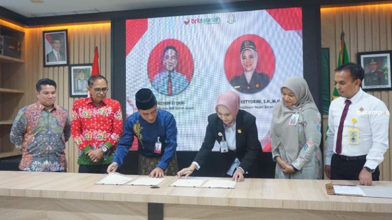 Bank Riau Kepri Syariah Percayakan Kejari Batam Tagih Kredit Macet