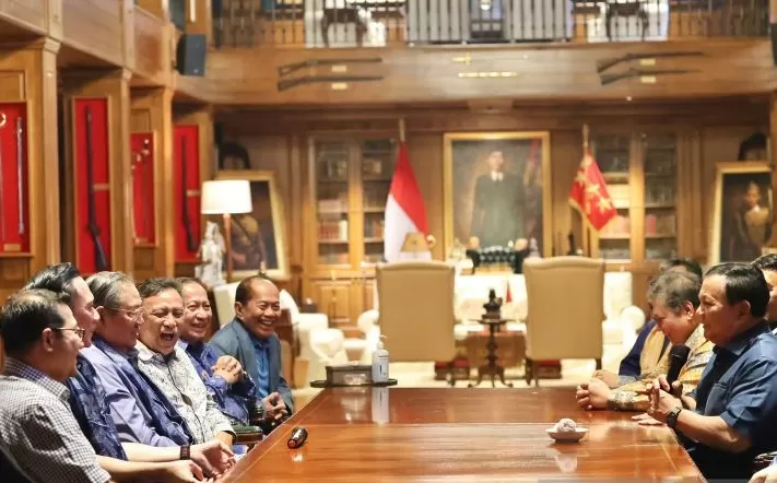 AHY Titip Agenda Perubahan dan Perbaikan kepada Prabowo Subianto