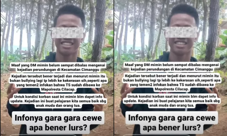 Diduga Gara-Gara Rebutan Pacar, Insiden Perundungan Siswa SMP Cilacap Jadi Sorotan