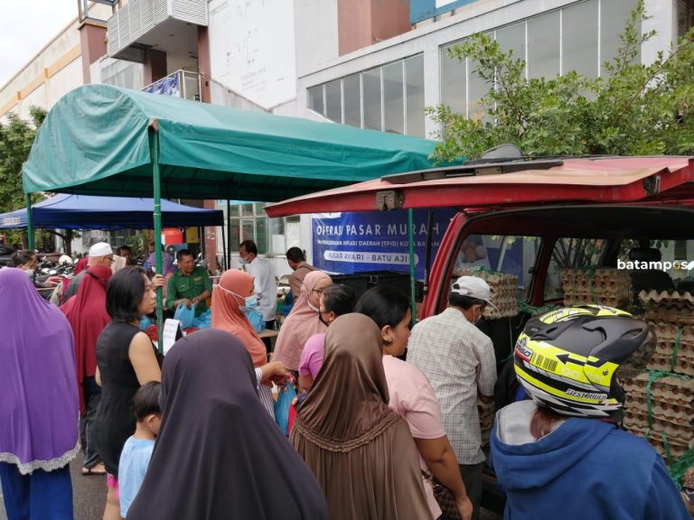 Harga Kebutuhan Pokok Mulai Bergejolak di Batam, Segerakan Gelar Operasi Pasar