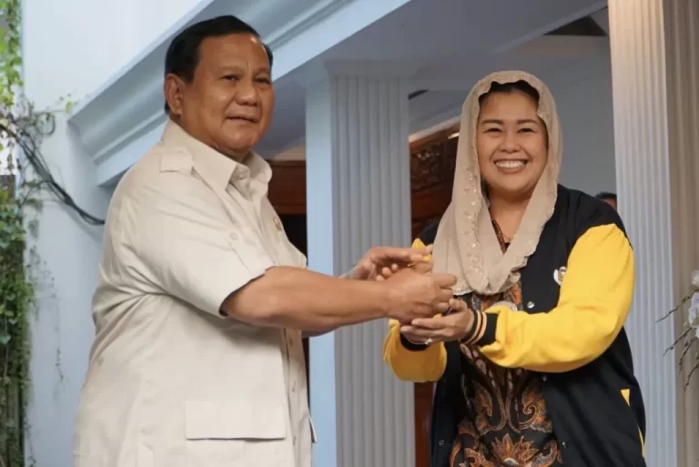 Yenny Wahid di Depan Prabowo: Saya Buat Keputusan Lama, Tetapi Pasti Setia