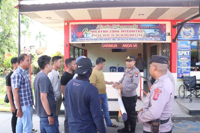 Tingkatkan Keamanan Mako, Polres Gelar Simulasi