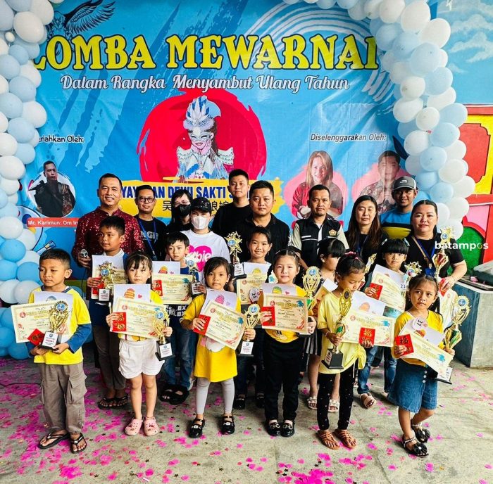 YDSS Ngo Hu Xian Ko Niu Niu Gelar Lomba Mewarnai 