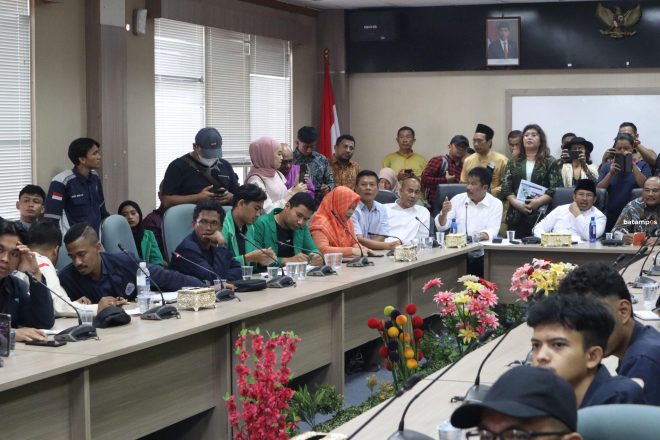 Kepada Mahasiswa, Rudi Paparkan Proyek Pengembangan Rempang Eco City