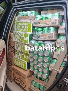 3 Mobil Berisi Mikol Berbagai Merk Diselundupkan ke Tanjunguban