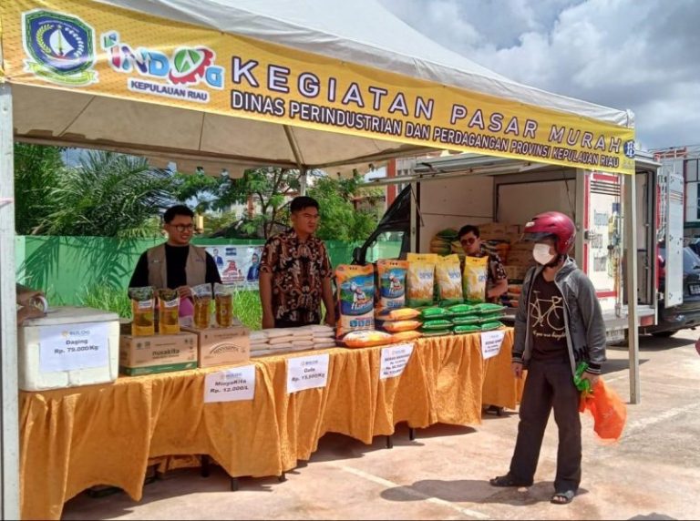 Digelar di Batam Centre Hari Ini, Kegiatan Pasar Murah Sepi Pembeli