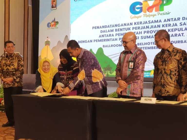 Pemprov Kepri Perkuat Kerjasama dengan Tiga Provinsi dalam Event GMP 2023