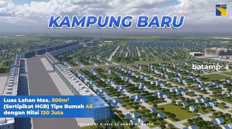 Penampakan Lokasi Relokasi Warga Rempang