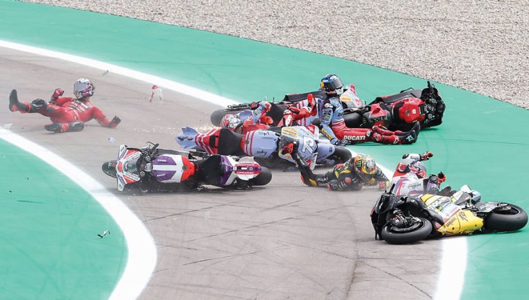 Binder Minta Maaf Usai Lindas Kaki Bagnaia