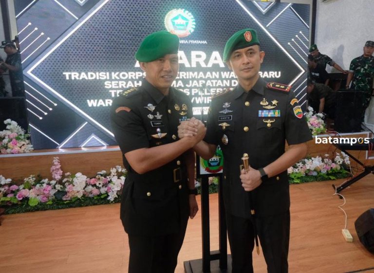 Eka Ganta Chandra Jabat Kodim 0315 Tanjungpinang