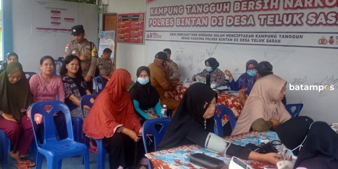 Masyarakat Antusias Ikuti Pemeriksaan Kesehatan Gratis