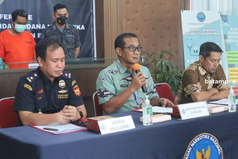 BNNP Kepri Menyita Sabu 6,3 Kilogram, Saat Transaksi di Lubukbaja