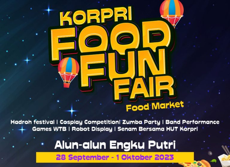Sempena HUT ke 53 KORPRI, Pemko Batam Menggelar Bazar Korpri Food Fun Fair