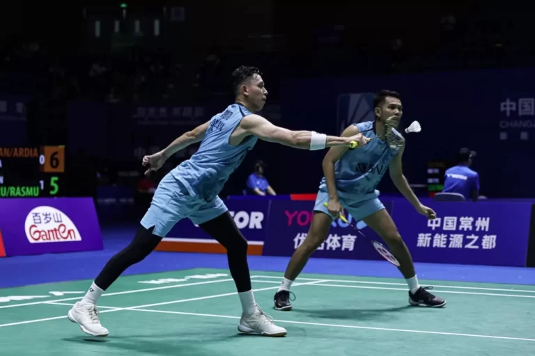 Fajar/Rian dan Leo/Daniel Tumbang di China Open